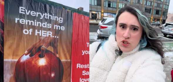 HER is going viral over its bowling ball advert.