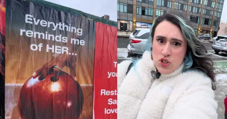 HER is going viral over its bowling ball advert.