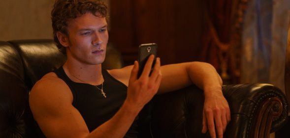 Connor Storrie in Heated Rivalry.