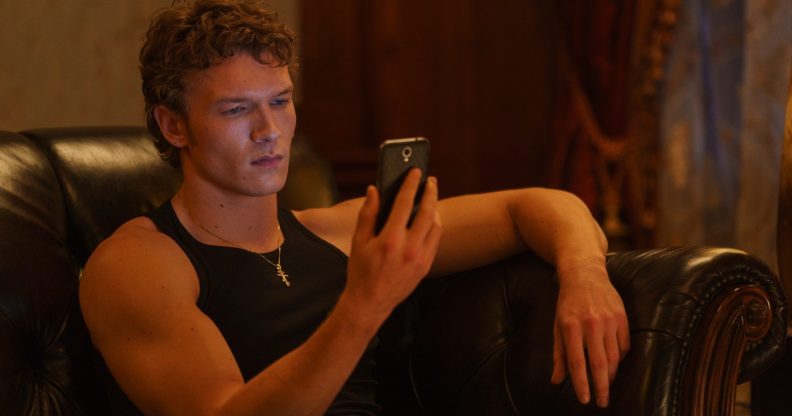 Connor Storrie in Heated Rivalry.