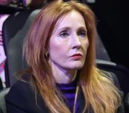 JK Rowling, pictured.