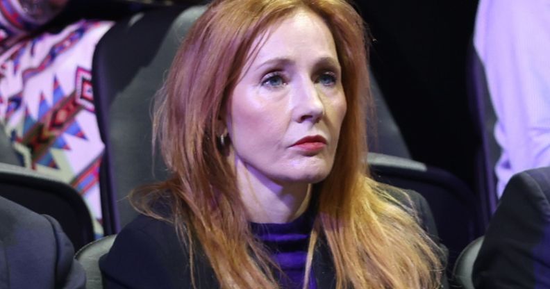 JK Rowling, pictured.