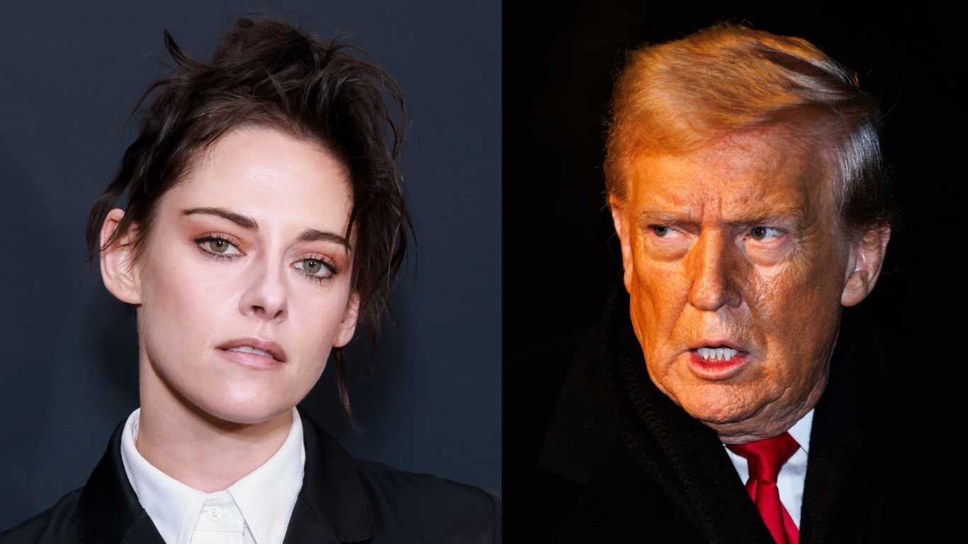 Kristen Stewart says she’ll likely leave US after Trump’s ‘terrifying’ threats