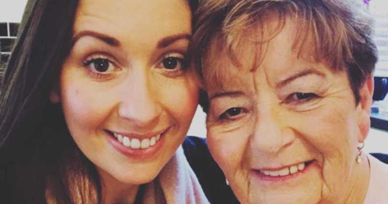 Rachel Duffy has announced the death of her mother.