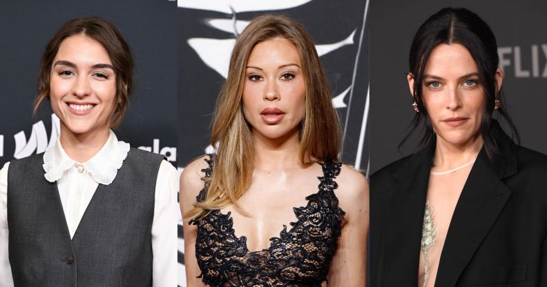 Quinn Shephard, Gabby Windey and Riley Keough pose at separate red carpet events.