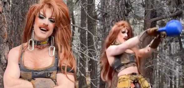 Pattie Gonia has dragged Pete Hegseth again.