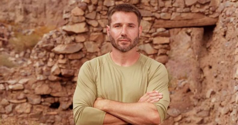 Ben Cohen in a promo photo for Celebrity SAS: Who Dares Wins