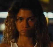 Zendaya in Euphoria season three.