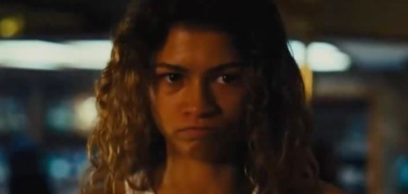 Zendaya in Euphoria season three.