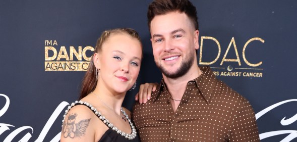 JoJo Siwa and Chris Hughes.