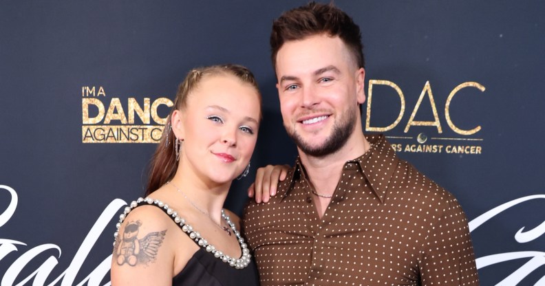 JoJo Siwa and Chris Hughes.