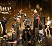 Canada's Drag Race promo image for season five featuring all the queens in bee-themed outfits.