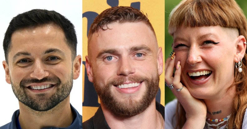 Here are some of Team GB's out LGBTQ+ athletes heading to the 2026 Olympic Winter Games: Lewis Gibson, Gus Kenworthy and Makayla Gerken Schofield