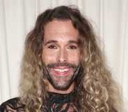 Jonathan van Ness attends the Christian Siriano Spring/Summer 2026 runway show at Macy's Herald Square on September 12, 2025 in New York City.