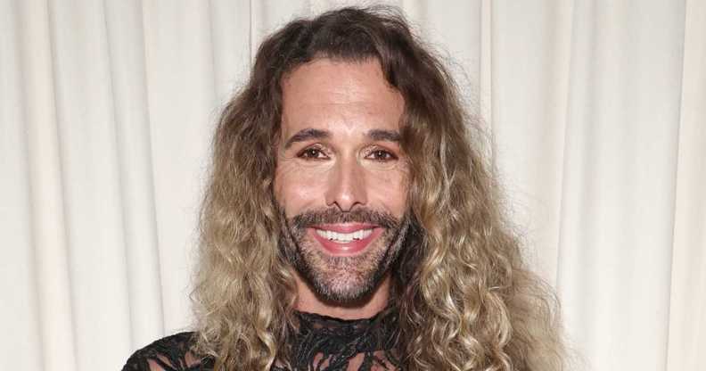 Jonathan van Ness attends the Christian Siriano Spring/Summer 2026 runway show at Macy's Herald Square on September 12, 2025 in New York City.