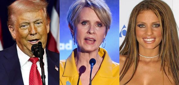 Donald Trump, Cynthia Nixon, and Katie Price are all examples of celebrities that have made moves into politics at some point in their careers.