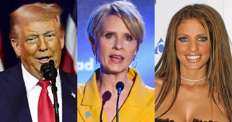 Donald Trump, Cynthia Nixon, and Katie Price are all examples of celebrities that have made moves into politics at some point in their careers.