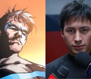 Nightwing and Hudson Williams