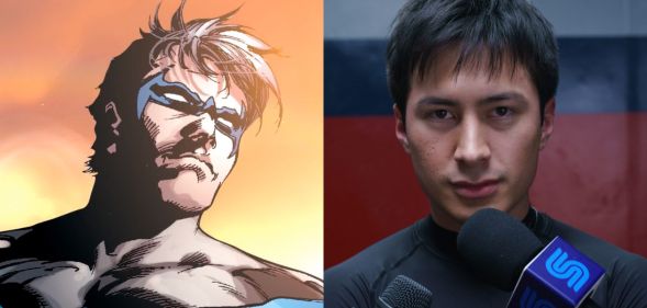 Nightwing and Hudson Williams