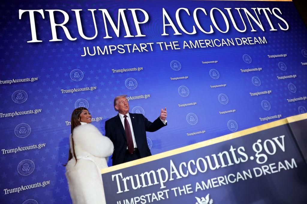 Nicki Minaj with Donald Trump