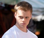 Pierre Counihan-Moullier as Oscar Branning in EastEnders.