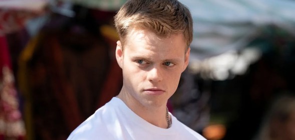 Pierre Counihan-Moullier as Oscar Branning in EastEnders.