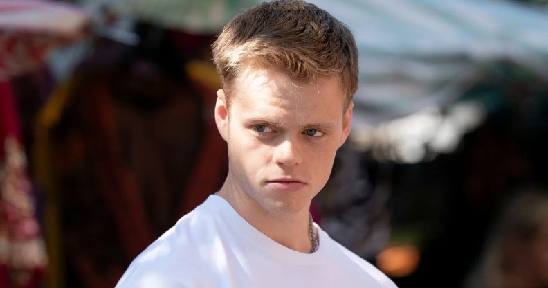 Pierre Counihan-Moullier as Oscar Branning in EastEnders.