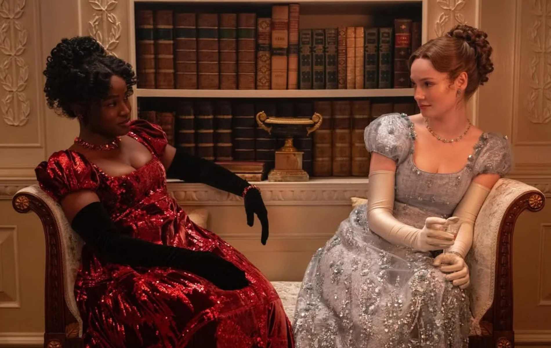 Bridgerton fans go feral for Francesca/Michaela scenes