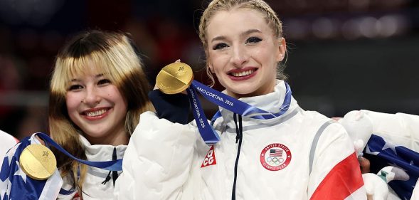 Amber Glenn at the 2026 Winter Olympics