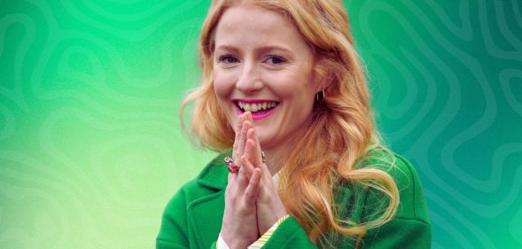 An edited picture of Hannah Spencer.