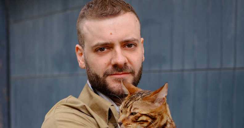 Jacques was left feeling ‘distressed’ after a fellow traveller targeted him with what he believes was ‘homophobic’ abuse.