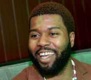 Khalid attends the It's Good x Rivian Taste the Color Art Basel dinner at Las' Lap Miami on December 03, 2025 in Miami, Florida.