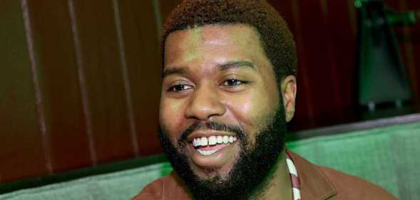 Khalid attends the It's Good x Rivian Taste the Color Art Basel dinner at Las' Lap Miami on December 03, 2025 in Miami, Florida.