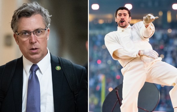 Andy Ogles and Bad Bunny