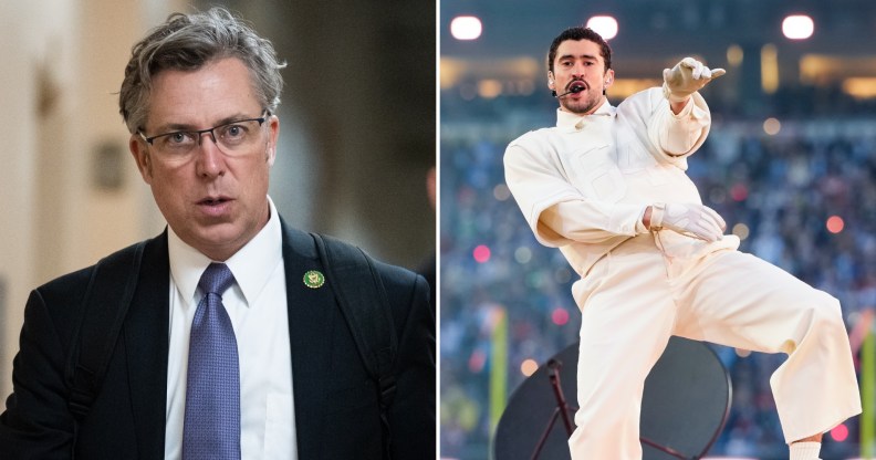 Andy Ogles and Bad Bunny