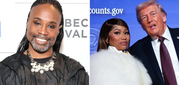 Billy Porter / Nicki Minaj and Donald Trump