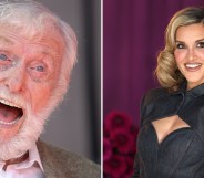 Dick Van Dyke and Ashley Roberts