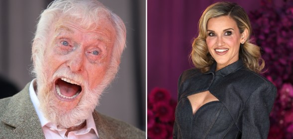 Dick Van Dyke and Ashley Roberts