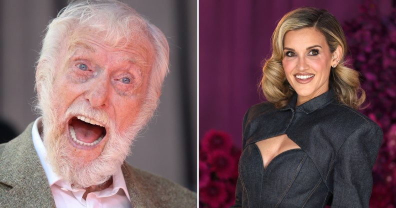 Dick Van Dyke and Ashley Roberts