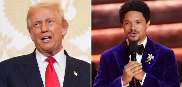 donald trump and trevor noah