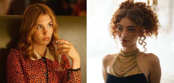 Sophie Nélisse and Ksenia Daniela Kharlamova from Heated Rivalry