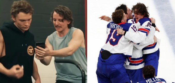 Harrison Browne had his say on the men's Winter Olympics team