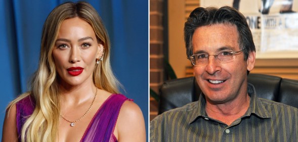 Hilary Duff and Robert Carradine
