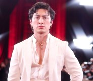 Hudson Williams at the Golden Globes