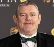 John Davidson at the 2026 BAFTAs