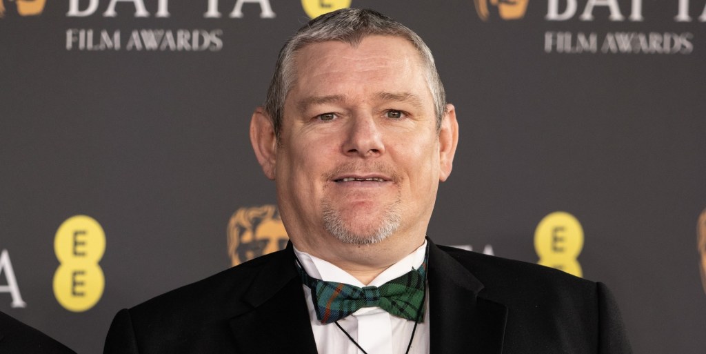 John Davidson at the 2026 BAFTAs