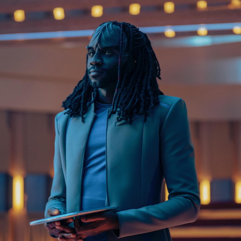 Karim Diané plays Jay-Den Kraag in Star Trek: Starfleet Academy