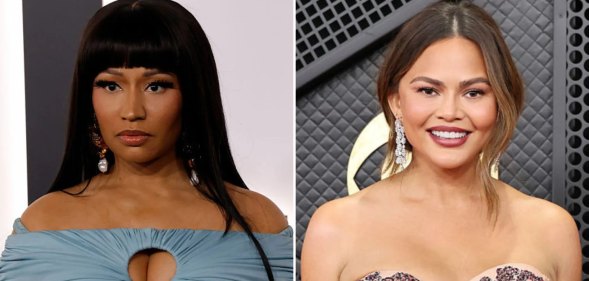 Nicki Minaj and Chrissy Teigen