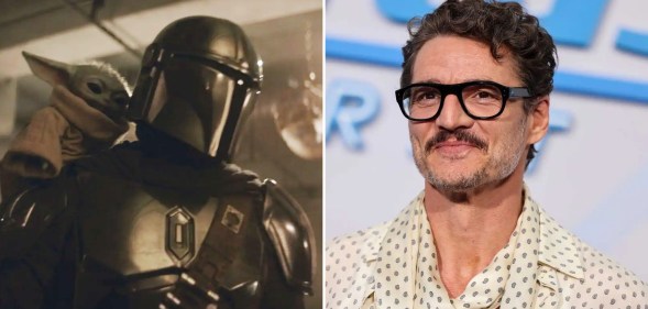 Pedro Pascal appears in The Mandalorian and Grogu
