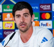 Thibaut Courtois of Real Madrid